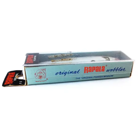 Rapala Original Floater F9 Señuelo, S (Silver), 4g, Balsa, #10319