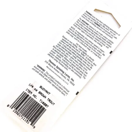 Thomas Buoyant Cucharilla, Trucha Común, 7g, Vintage, #10329