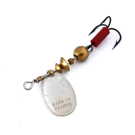 Mepps Aglia 0 Cucharilla, Plata, 2.5g, Hoja Clásica, #10339