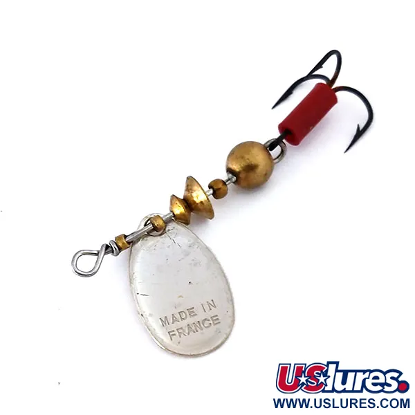 Mepps Aglia 0 Cucharilla, Plata, 2.5g, Hoja Clásica, #10339