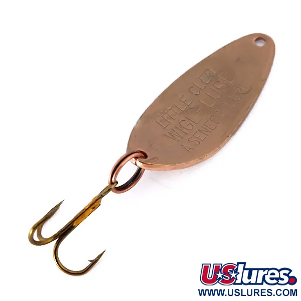 Seneca Little Cleo Cucharilla, Cobre, 7g, Sello Wigl-Lure, #10357