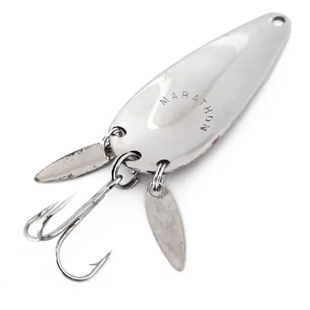 Marathon (with sonic blades) Cucharilla, Rojo / Níquel, 12g, #10363