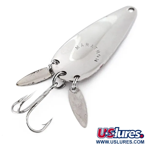 Marathon (with sonic blades) Cucharilla, Rojo / Níquel, 12g, #10363