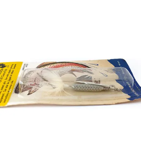 Worden’s Original Rooster Tail 4 Cucharilla, Plata, 7g, #10379