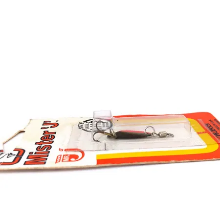 Luhr Jensen Mister J Cucharilla, Latón/Rojo, 2.5g, Fire Stripe, #10387