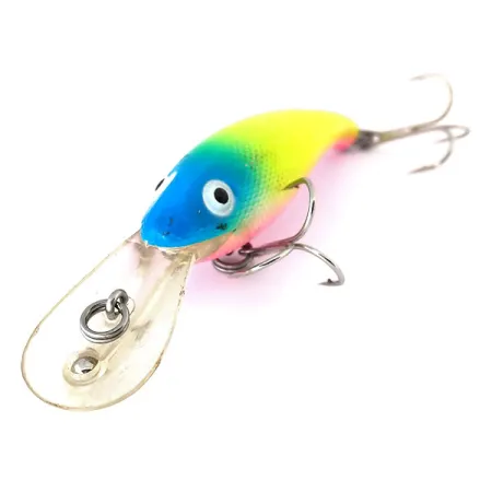 Cotton Cordell Wally Diver Señuelo, Rainbow, 14g, Glow, #10397