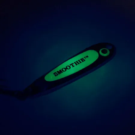 Hopkins Smoothie Jig Lure UV Glow Jig, Verde/Rosa/Níquel, 11g, #10424