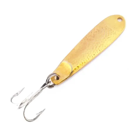 Hopkins Shorty 45 Cucharilla Jig, Oro martillado, 14g, Grabada, #10426