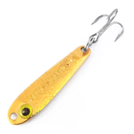 Hopkins s1 Jig Lure Cucharilla, Oro martillado, 9g, USA, #10428