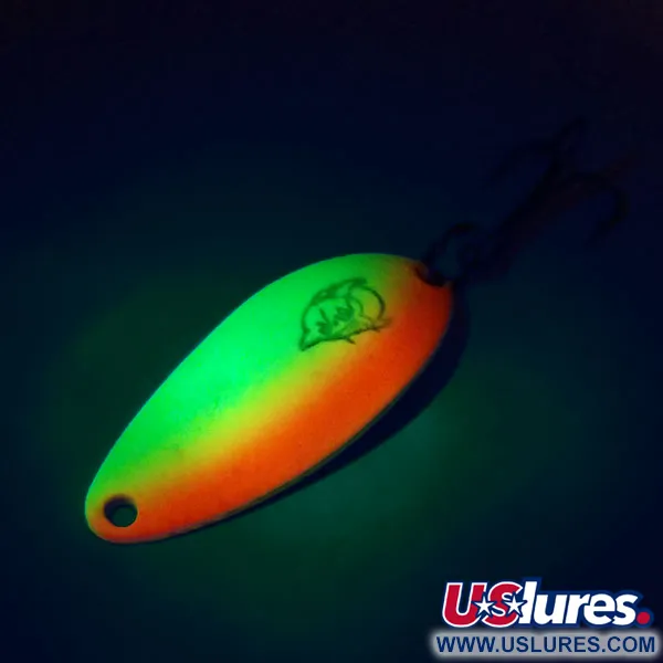 Dardevle Devle Dog 5200 UV Cucharilla, Amar/Naran/Níquel, 7g, UV, #10450