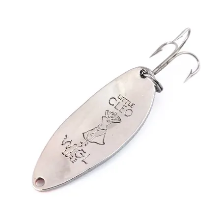 Seneca Little Cleo (Hula Girl) Cucharilla, White Pearl/Orange, 18g, #10461