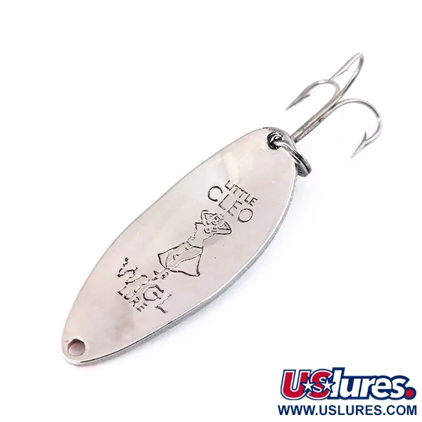 Seneca Little Cleo (Hula Girl) Cucharilla, White Pearl/Orange, 18g, #10461