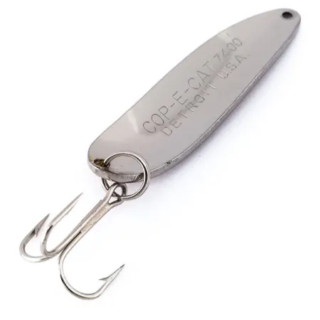 Dardevle Cop-E-Cat 7400 Cucharilla, Rojo/Níquel, 21g, Detroit, #10473