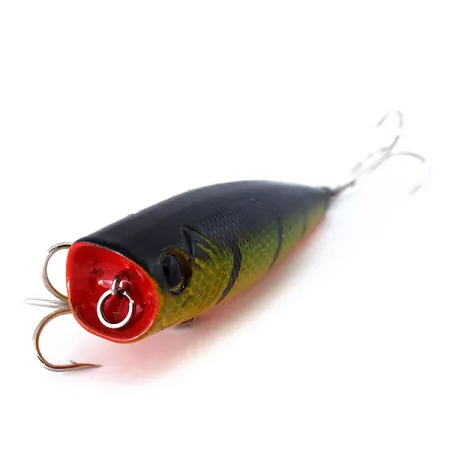 Bass Pro Shops XTS Popper, Fire Tiger, 10.5g, Cara cóncava, #10498