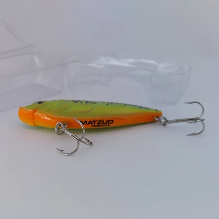 Matzuo Lipless UV Lipless Crankbait, Fire Tiger, 14g, Acabado UV, #10502