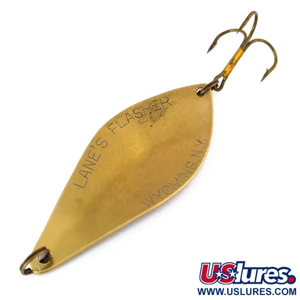 Lanes Tackle & Bait Lane's Flasher Cucharilla, Latón, 14g, Latón, #10505