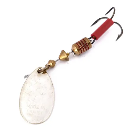 Mepps Aglia 2 Cucharilla, Plata, 4,5g, hoja plateada, #10516