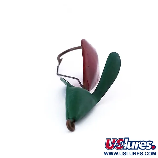 Panther Martin Weedless Weed Wing Cuchara, Rojo/Verde, 7g, Antialgas, #10525