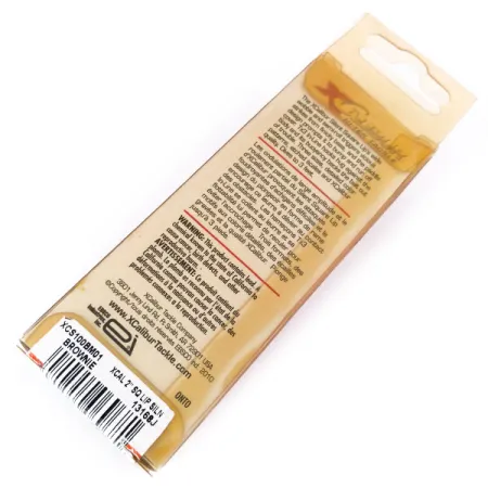 XCalibur XCS100 Crankbait, Brownie, 14g, Babero Cuadrado, #10535