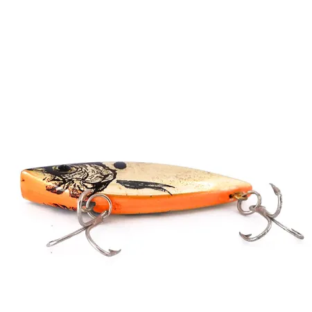 Bill Lewis Rat-L-Trap Lipless, Cromo Dorado, 12g, Cámara Rattle, #10569