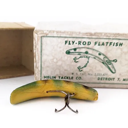 Helin Flatfish F6 Señuelo, Frog, 3g, Serie Fly-Rod, #10575