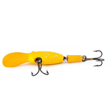 Eppinger Sparkle Tail, 5.5g Amarillo / Rojo / Purpurina, Crankbait articulado #10592