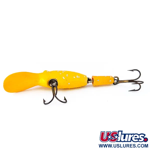 Eppinger Sparkle Tail, 5.5g Amarillo / Rojo / Purpurina, Crankbait articulado #10592