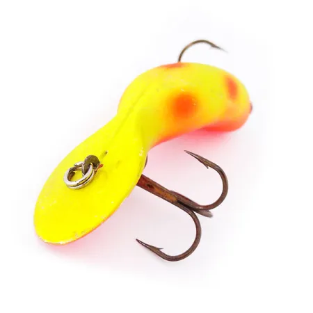 Heddon Tadpolly UV Señuelo, Amarillo Naranja, 7g, UV Glow, #10594