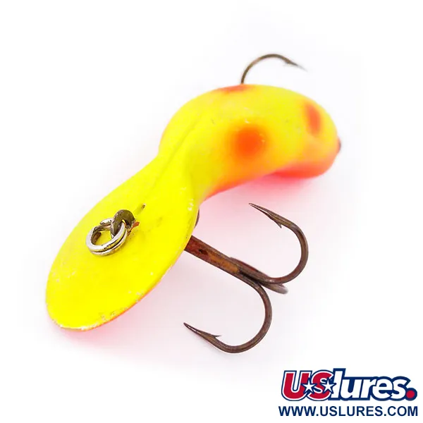 Heddon Tadpolly UV Señuelo, Amarillo Naranja, 7g, UV Glow, #10594