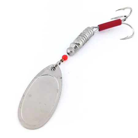 Yakima Bait Steel Head 4 Cucharilla, Níquel, 9g, Tubo Rojo, #10635