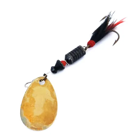 South Bend 3 Cucharilla, Latón, 7g, Triple con plumas, #10636