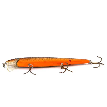 Rebel Floater F12 Minnow, Negro-Oro, 9g, Flotante, #10646