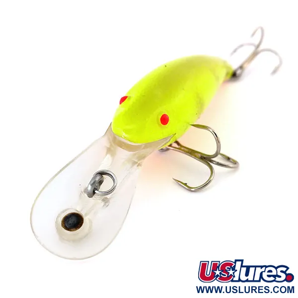 Cotton Cordell Wally Diver UV Señuelo, Chartreuse, 7g, Deep Runner, #10647