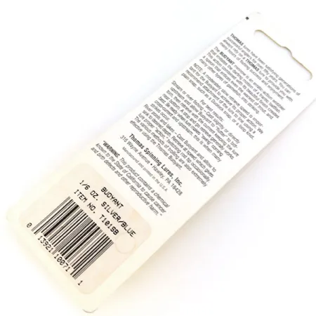 Thomas Buoyant Cucharilla, Trucha Azul, 5g, Destello intenso, #10659