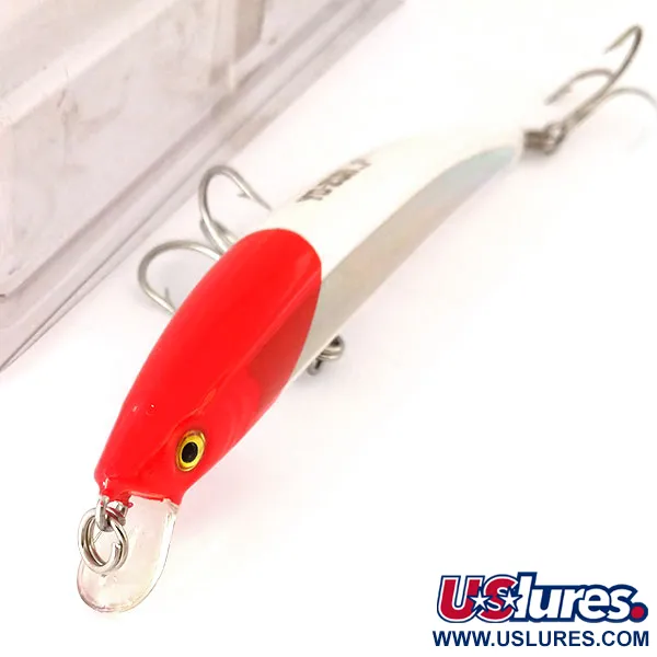 YO-ZURI CRYSTAL MINNOW (F) 13 Señuelo, Red Head, 17g, Floating, #10667