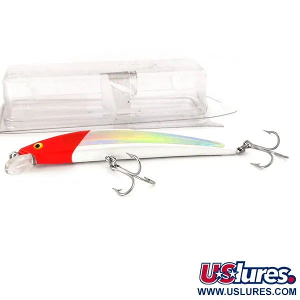 YO-ZURI CRYSTAL MINNOW (F) 13 Señuelo, Red Head, 17g, Floating, #10667