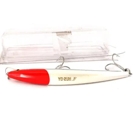 YO-ZURI CRYSTAL MINNOW (F) 13 Señuelo, Red Head, 17g, Floating, #10667