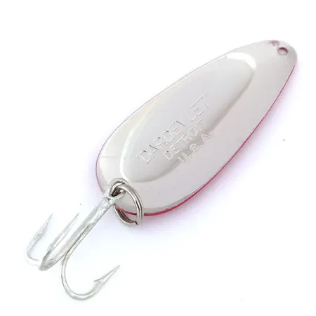 Dardevle Dardevlet Cucharilla, Rojo/Blanco/Níquel, 21g, Clásico, #10677