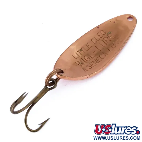 Seneca Little Cleo Cucharilla, Copper / Red, 7g, Vintage, #10679