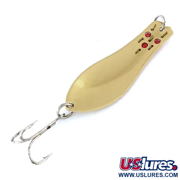 Herter's Canadian Spoon Cucharilla, Oro / Ojos Rojos, 10g, #10681