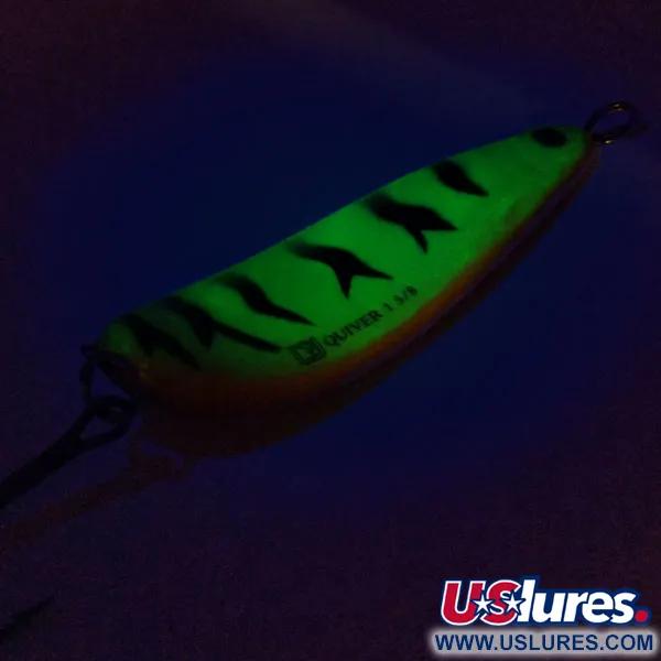 Luhr Jensen Quiver Cuchara, Fire Tiger, 39g, Luminiscente, #10694