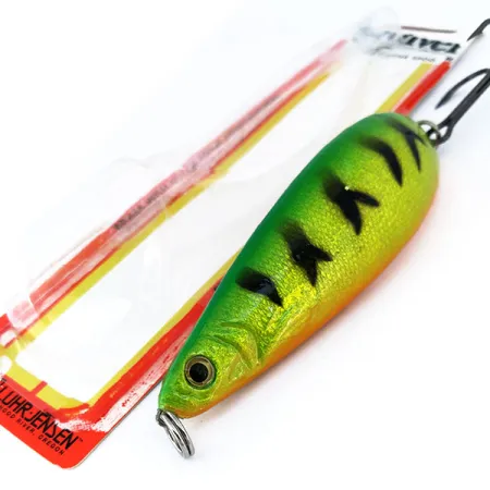 Luhr Jensen Quiver Cuchara, Fire Tiger, 39g, Luminiscente, #10694