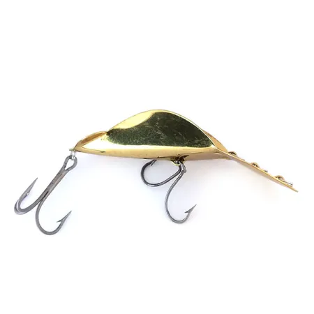 Buck Perry Spoonplug Cucharilla, Dorado, 21g, 3 puntos enganche, #10700