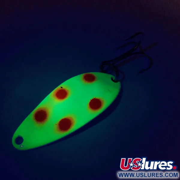 Seneca Little Cleo UV Cucharilla, Amarillo/Rojo/Níquel, 7g, UV, #10707