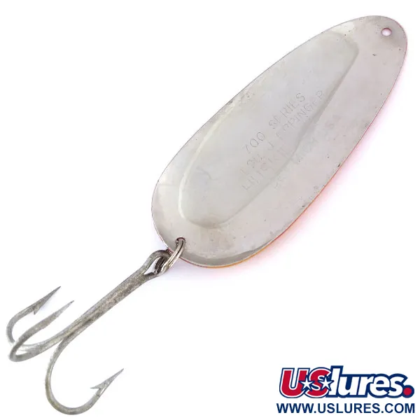 Eppinger Dardevle Huskie Junior Cucharilla, Naranja/Rojo/Níquel, #10729