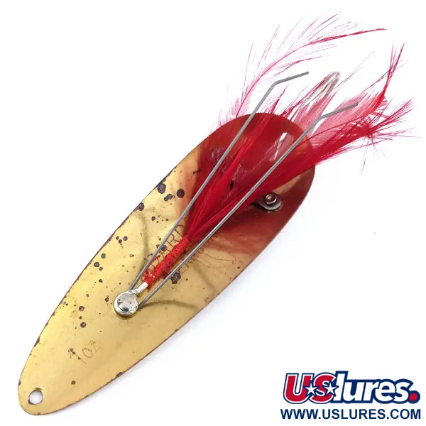 Eppinger Weedless Dardevle Cucharilla, Oro, 28g, Antialgas, #10730