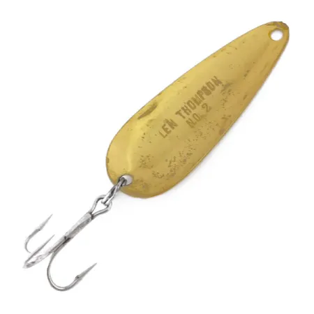 Len Thompson #2 Cucharilla, Five of Diamonds, 28g, Latón, #10774