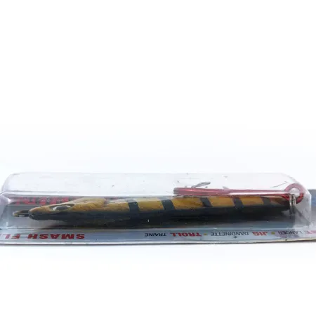 Luhr Jensen Crippled Herring Jig, Amarillo Negro, 42g, Smash Flash, #10788