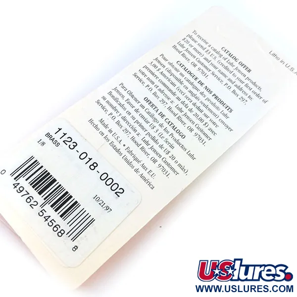 Luhr Jensen Lil' Kroc (Krocodile Stubby), 4.5g Dorado, Cucharilla #22095