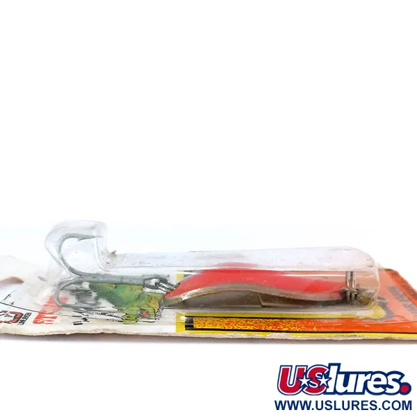 Luhr Jensen Lil' Kroc UV Cucharilla, Níquel/Rojo, 18g, UV, #10793